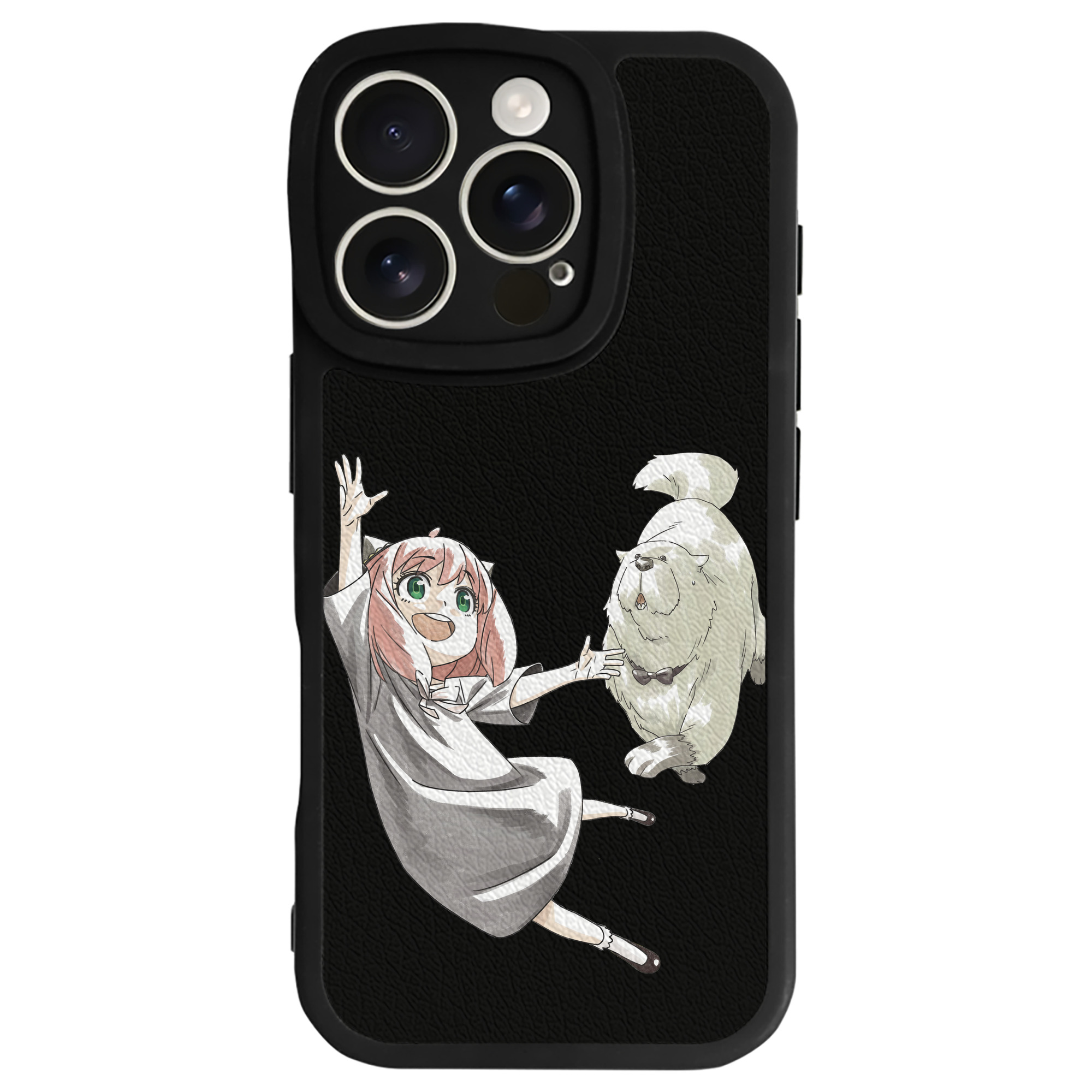 （画像用） SPY×FAMILY间谍家家酒 【iPhone 16シリーズ対応】シリコンスマホケース（レザー調） 材質：シリコン